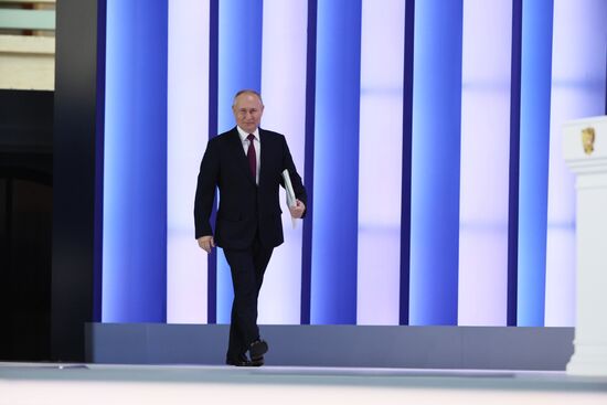 Russia Putin Federal Assembly Address