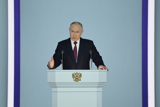 Russia Putin Federal Assembly Address