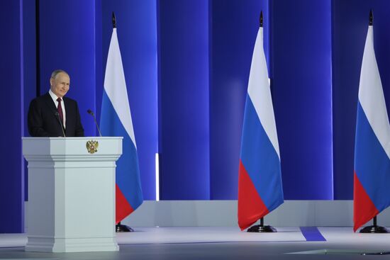 Russia Putin Federal Assembly Address