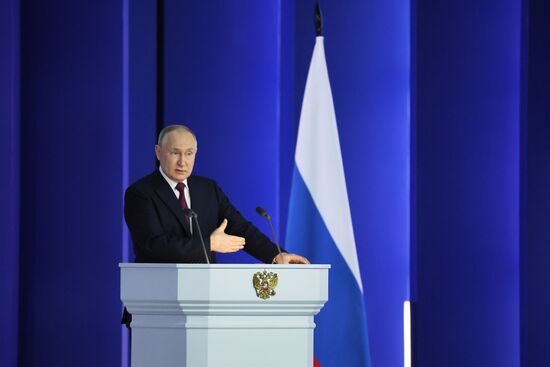 Russia Putin Federal Assembly Address