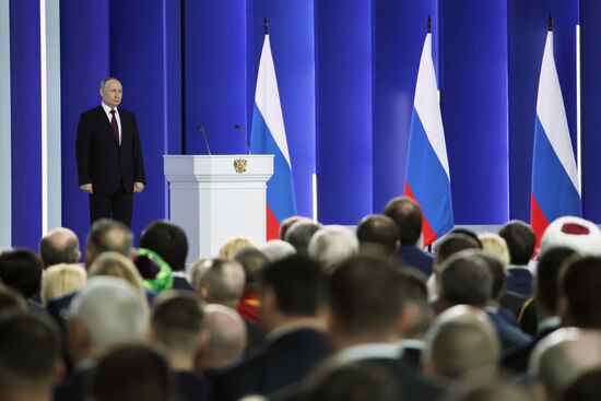 Russia Putin Federal Assembly Address