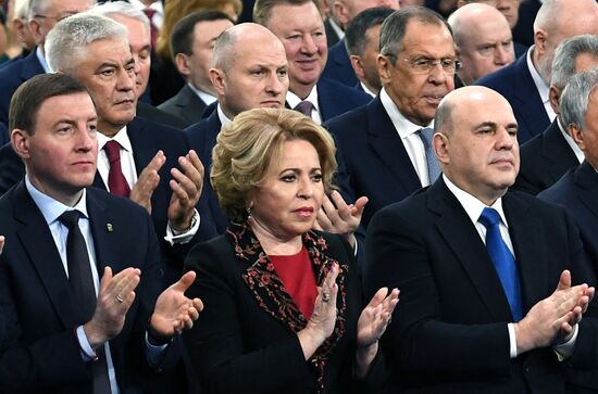 Russia Putin Federal Assembly Address