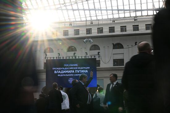 Russia Putin Federal Assembly Address
