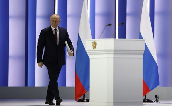 Russia Putin Federal Assembly Address