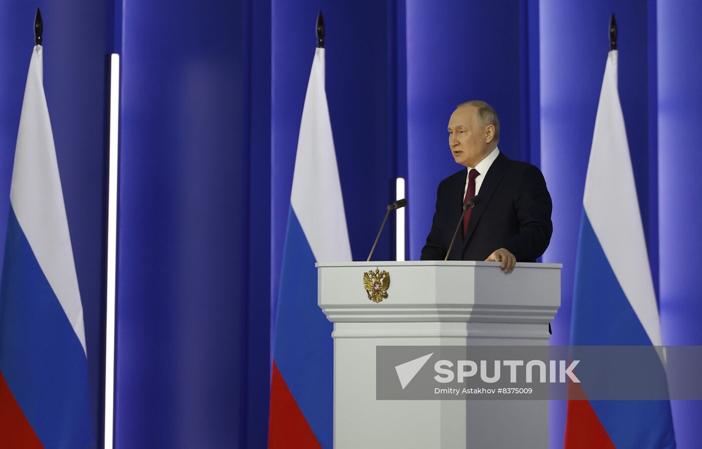 Russia Putin Federal Assembly Address
