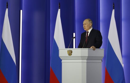 Russia Putin Federal Assembly Address