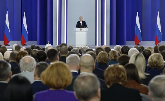 Russia Putin Federal Assembly Address