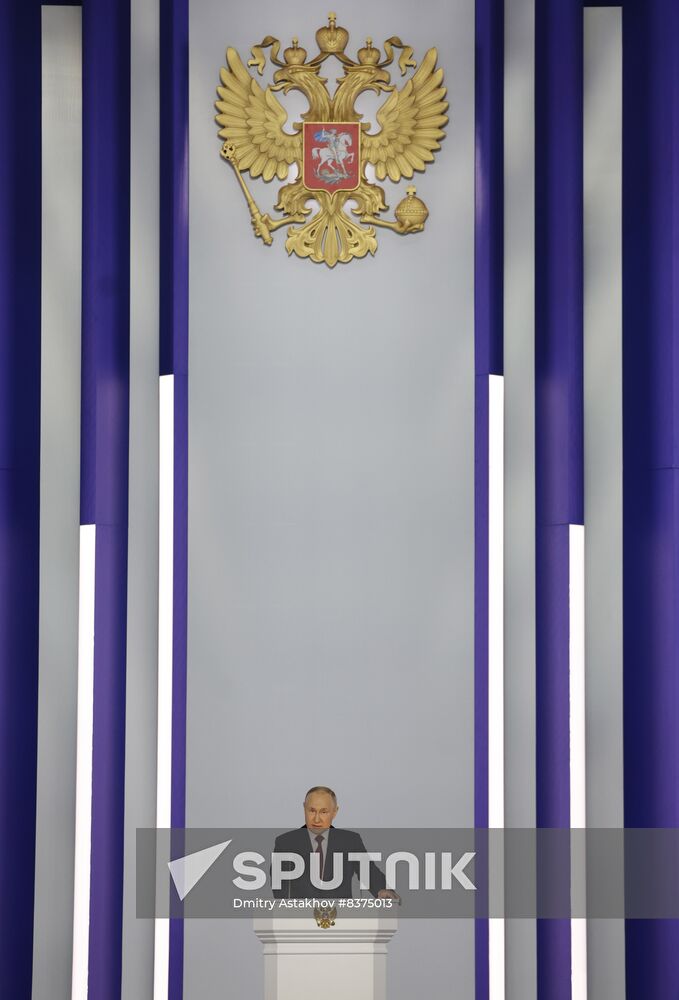Russia Putin Federal Assembly Address