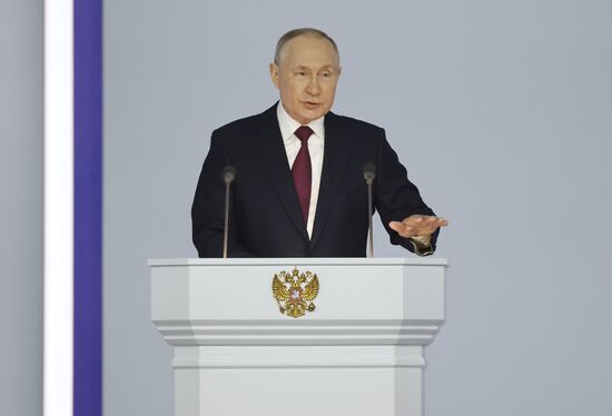 Russia Putin Federal Assembly Address