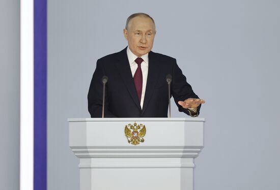 Russia Putin Federal Assembly Address