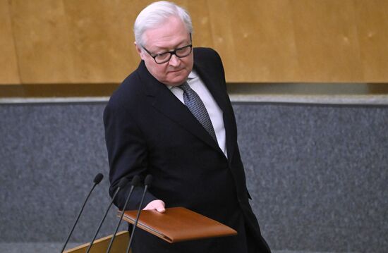 Russia State Duma Nuclear Arms Treaty