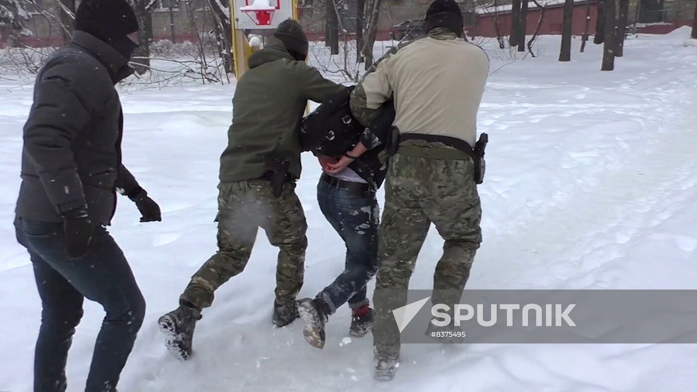 Russia Terrorists Detention