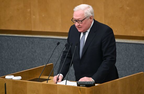 Russia State Duma Nuclear Arms Treaty