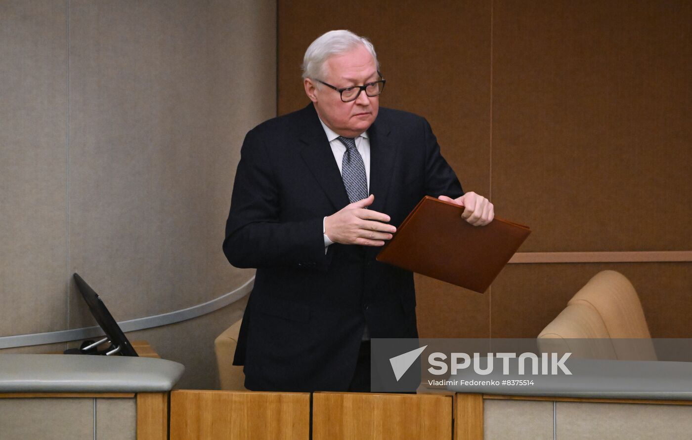 Russia State Duma Nuclear Arms Treaty