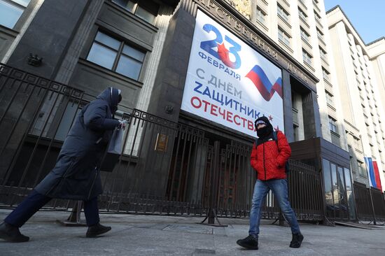 Russia Fatherland Defender Day Preparations