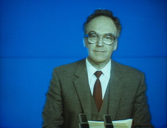 Central Television anchor Igor Kirillov