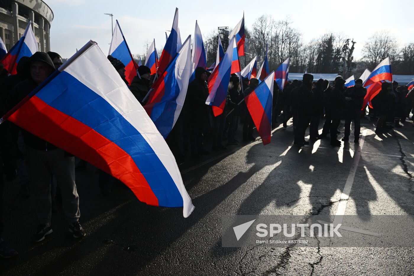 Russia Military Support Concert