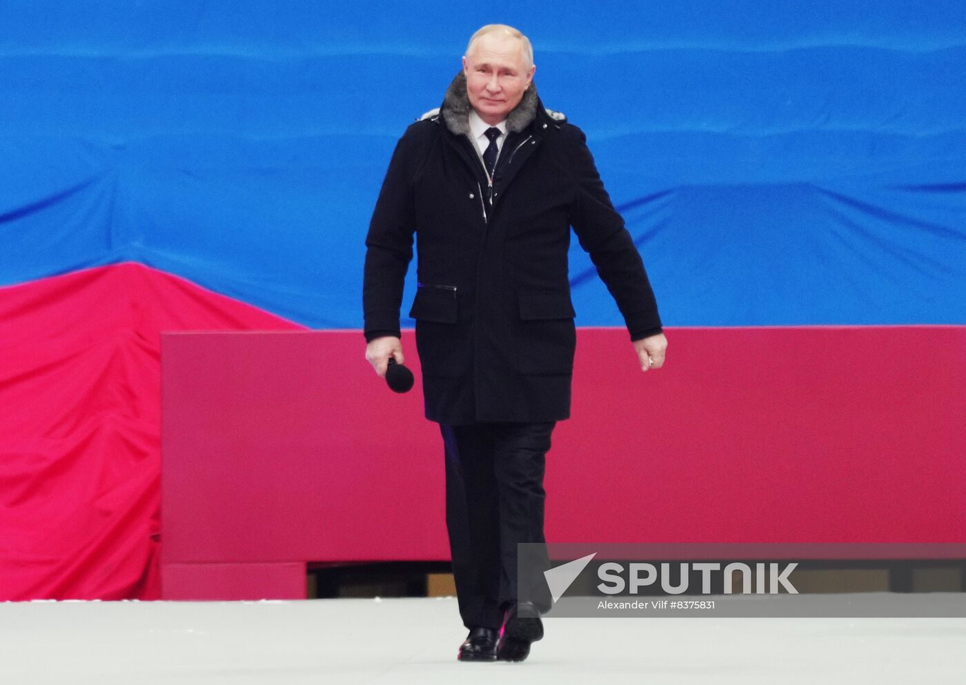 Russia Putin Military Support Concert