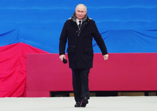 Russia Putin Military Support Concert