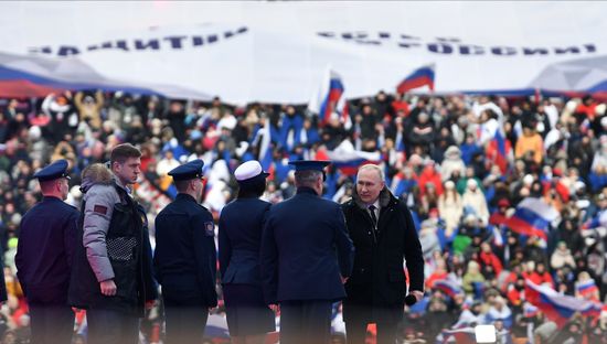 Russia Putin Military Support Concert