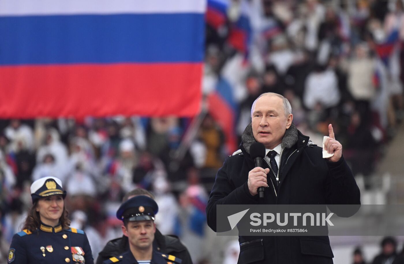 Russia Putin Military Support Concert