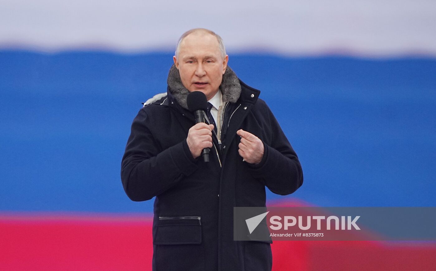 Russia Putin Military Support Concert