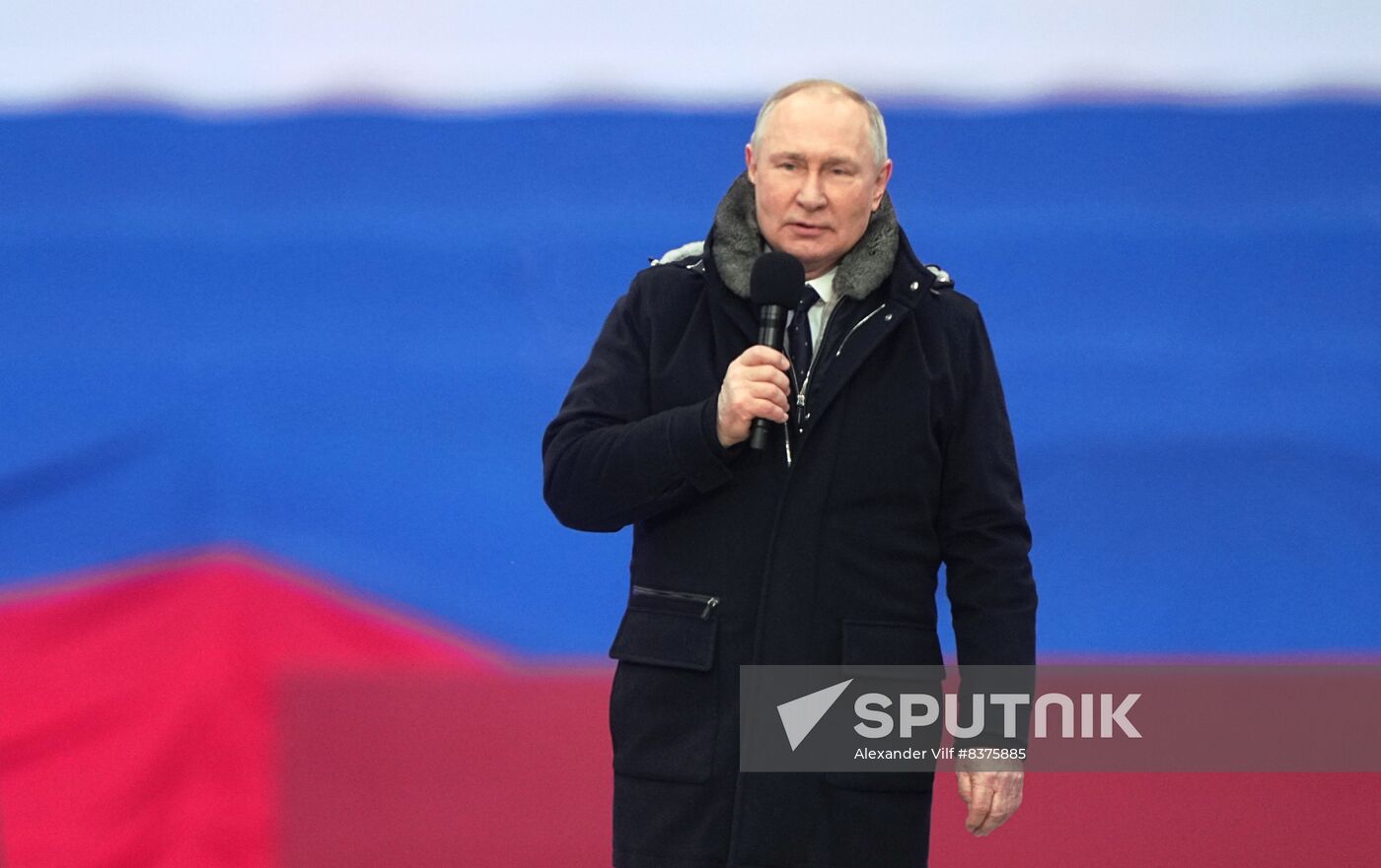 Russia Putin Military Support Concert
