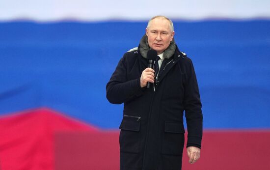 Russia Putin Military Support Concert