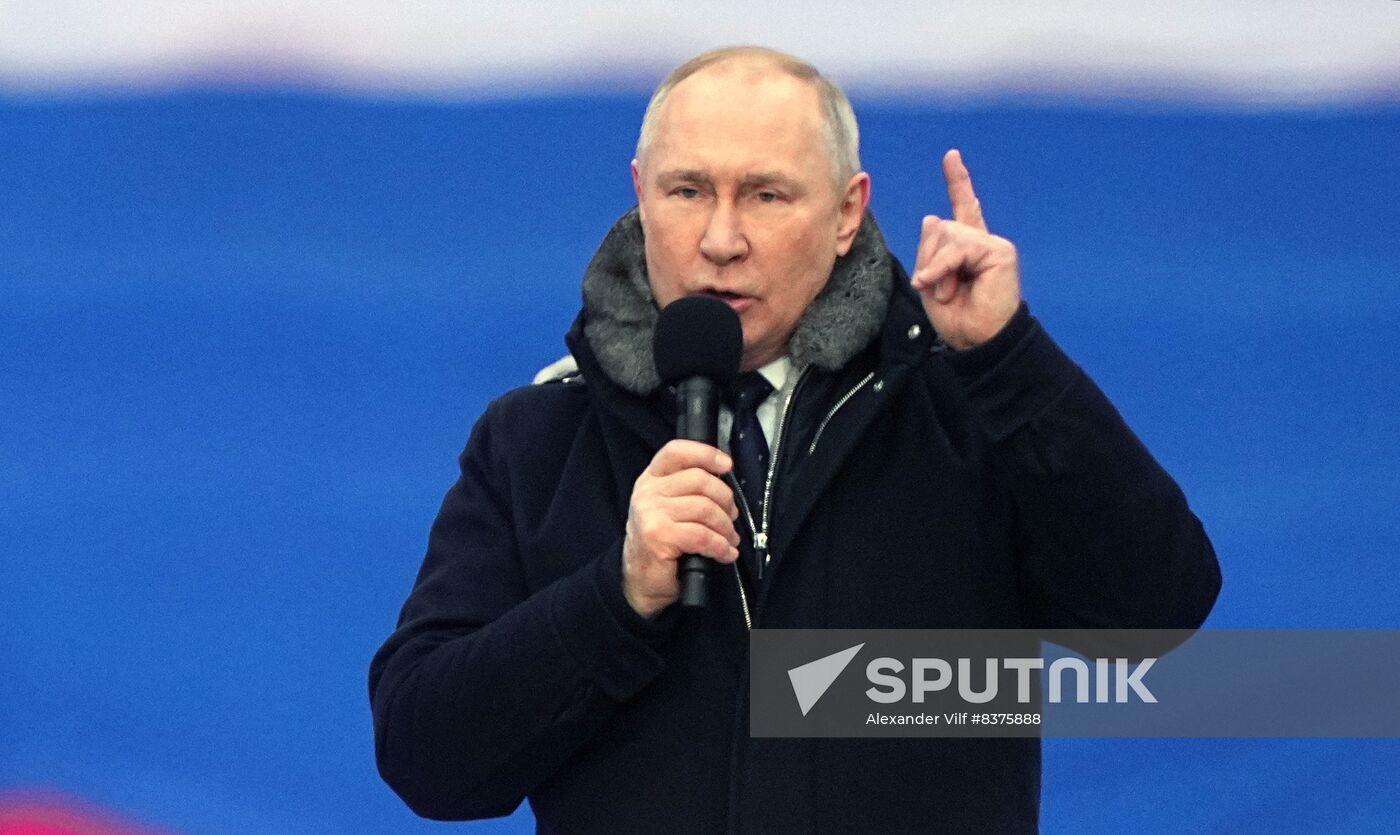 Russia Putin Military Support Concert