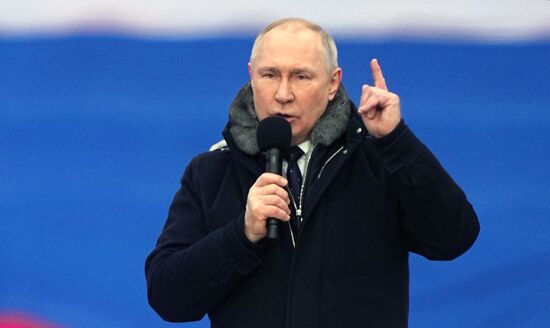 Russia Putin Military Support Concert