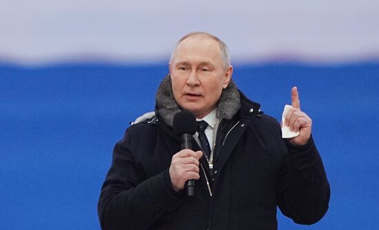 Russia Putin Military Support Concert