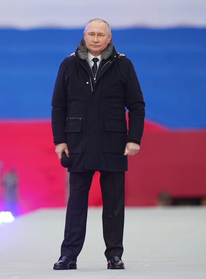 Russia Putin Military Support Concert