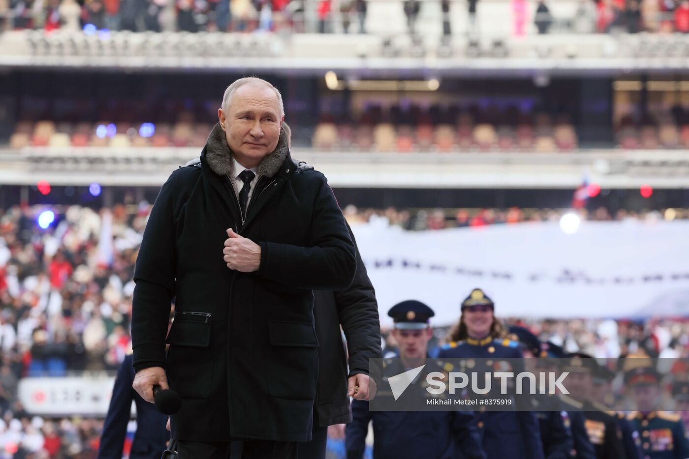 Russia Putin Military Support Concert