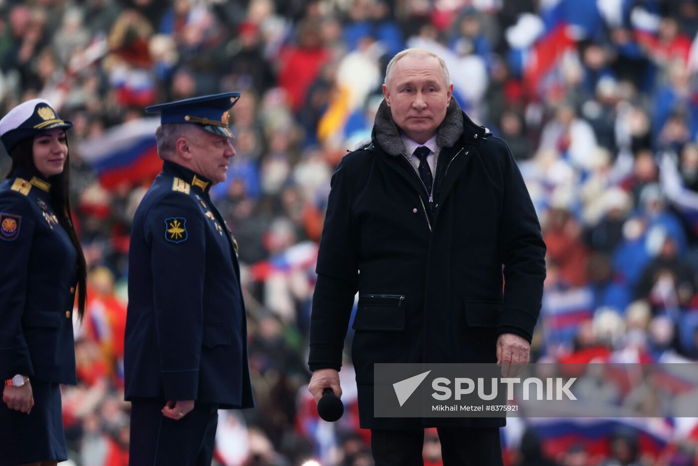 Russia Putin Military Support Concert