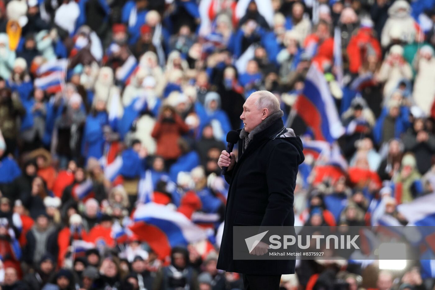 Russia Putin Military Support Concert