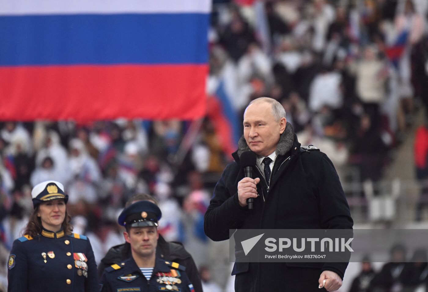 Russia Putin Military Support Concert
