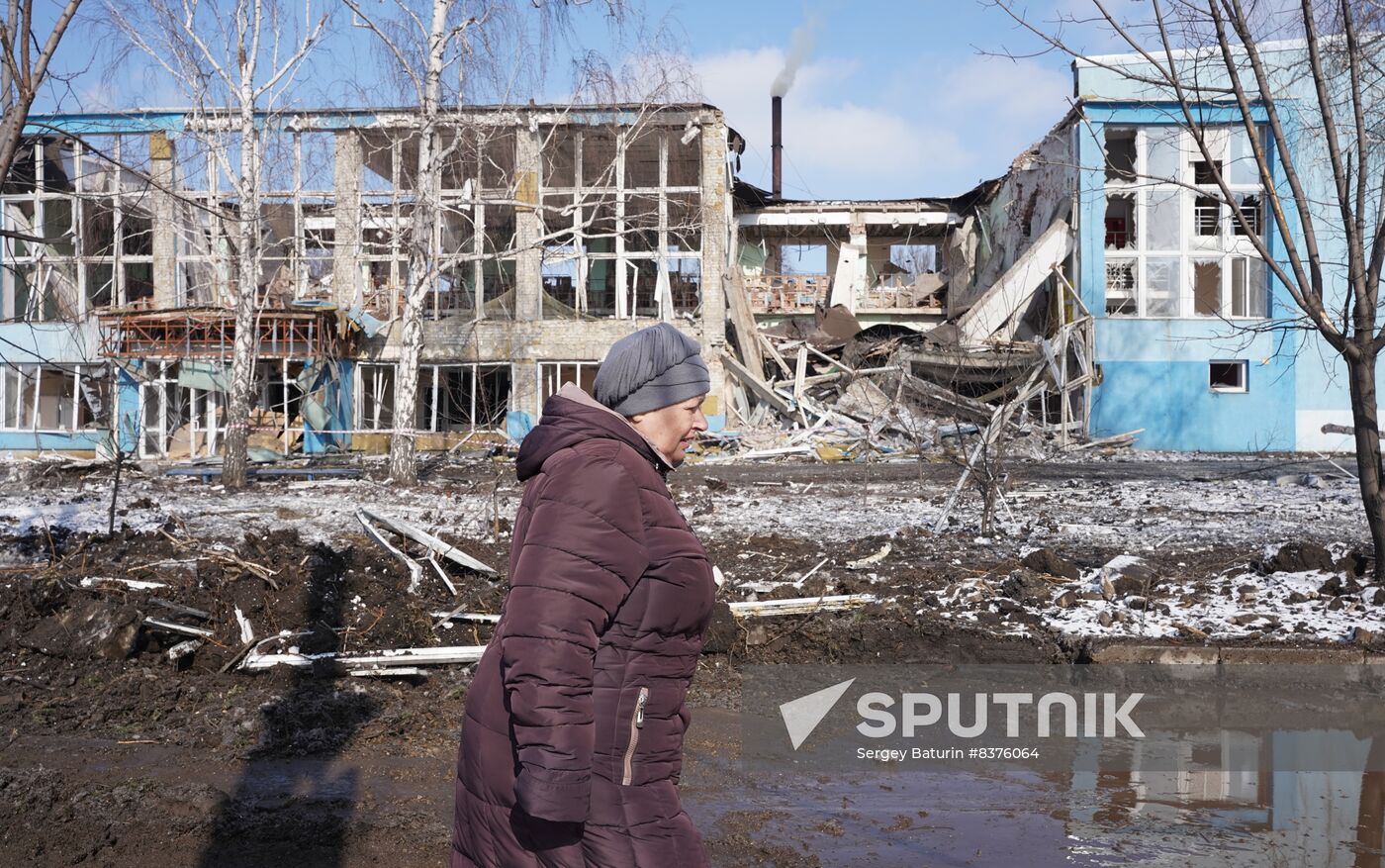Russia Ukraine Military Operation Shelling