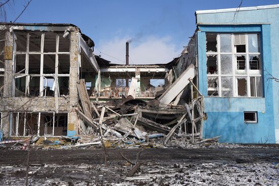Russia Ukraine Military Operation Shelling