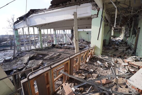 Russia Ukraine Military Operation Shelling