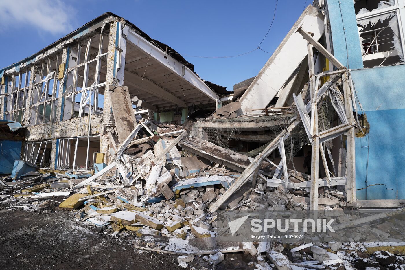 Russia Ukraine Military Operation Shelling