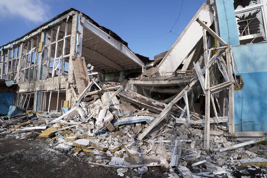 Russia Ukraine Military Operation Shelling