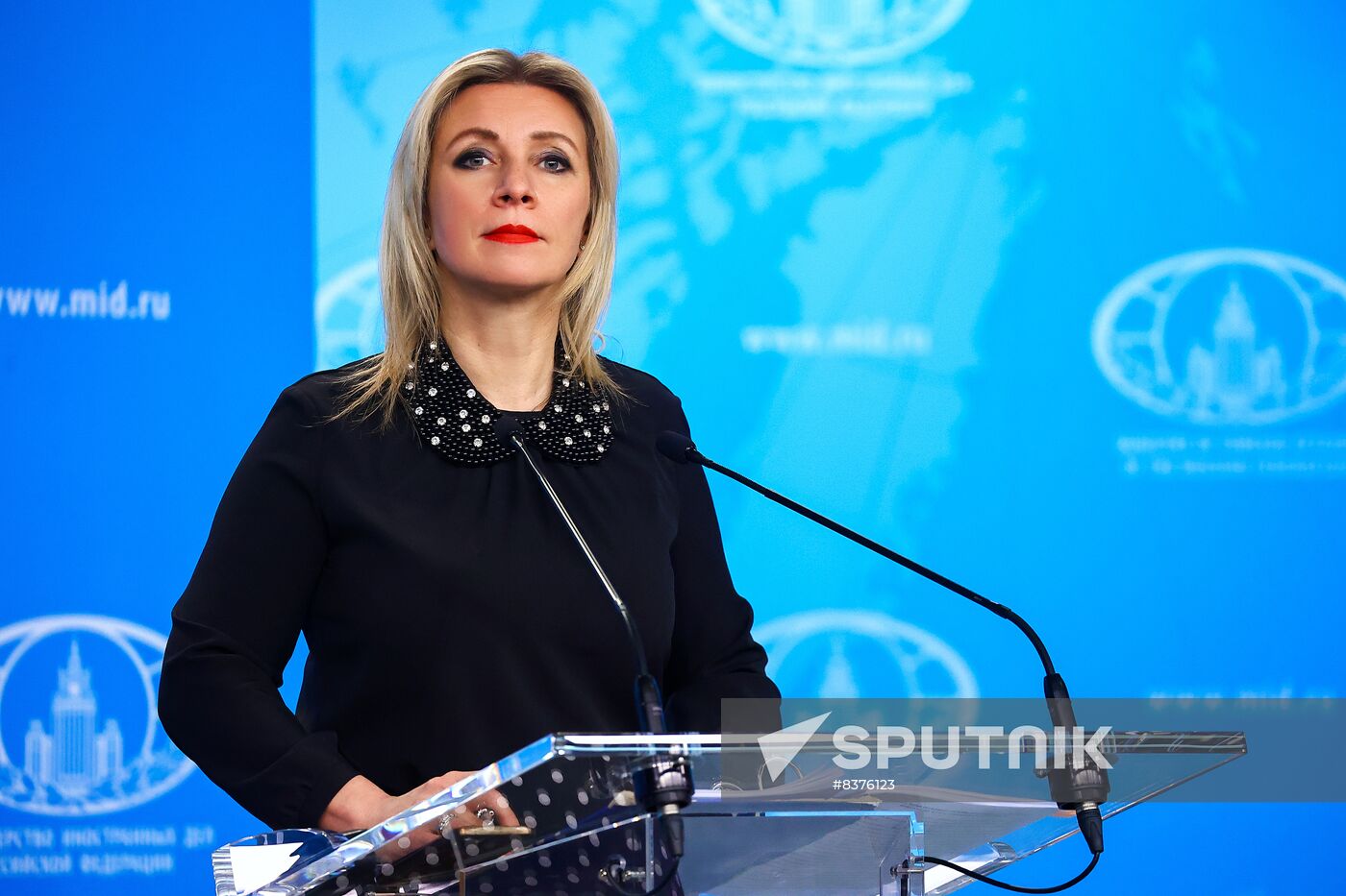 Russia Zakharova Briefing