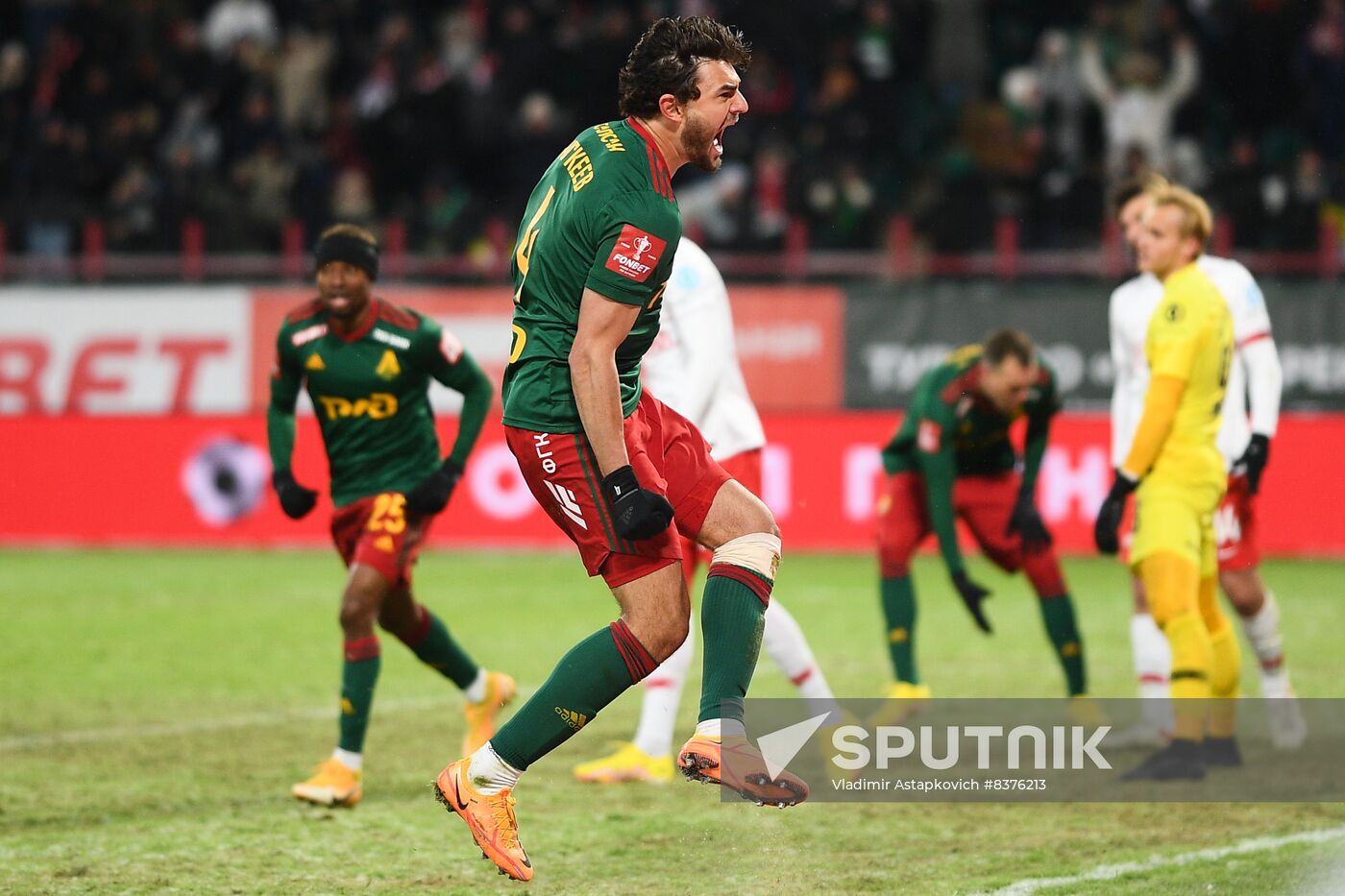 Russia Soccer Cup Lokomotiv - Spartak