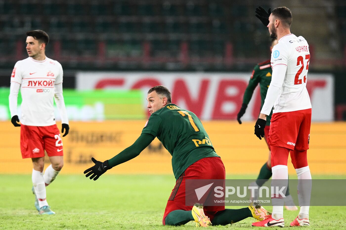 Russia Soccer Cup Lokomotiv - Spartak