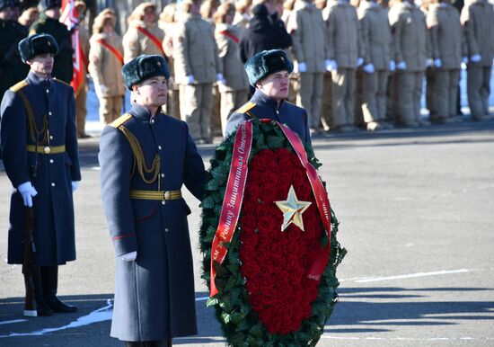 Russia Regions Fatherland Defender Day