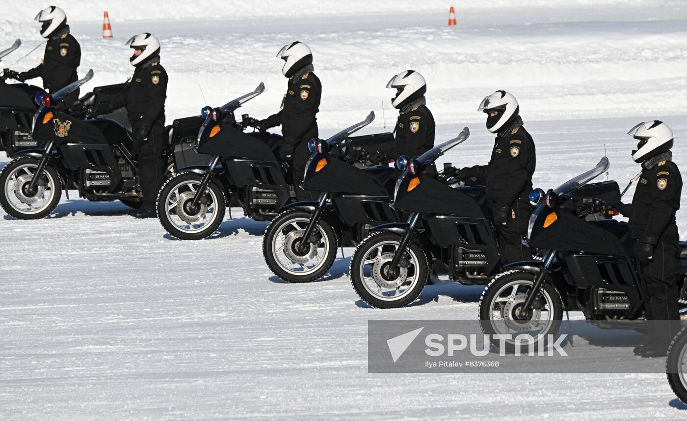 Russia Federal Guard Service Competition