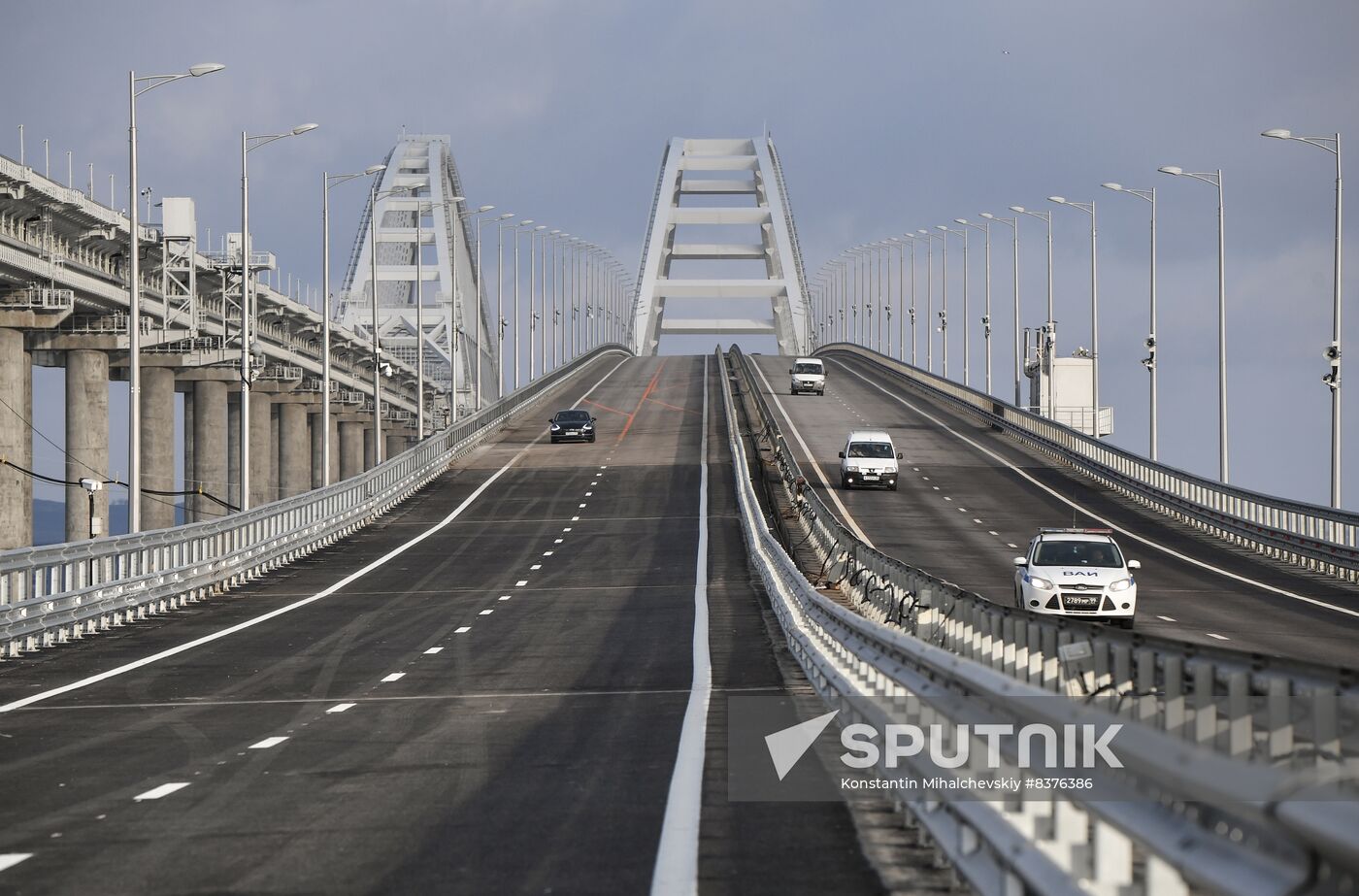 Russia Crimean Bridge Accident Reopening