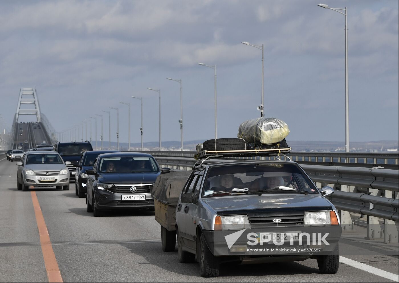 Russia Crimean Bridge Accident Reopening