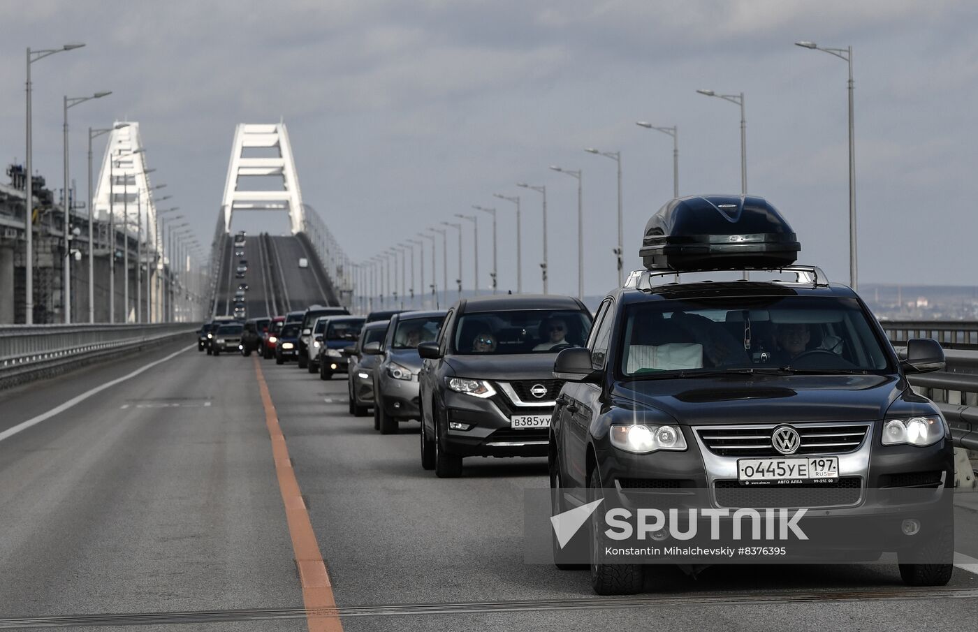 Russia Crimean Bridge Accident Reopening