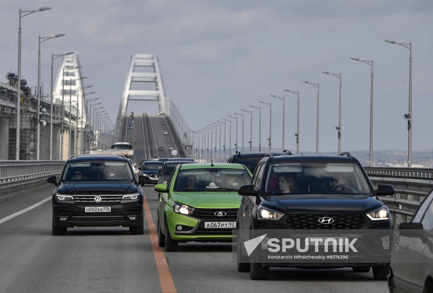 Russia Crimean Bridge Accident Reopening